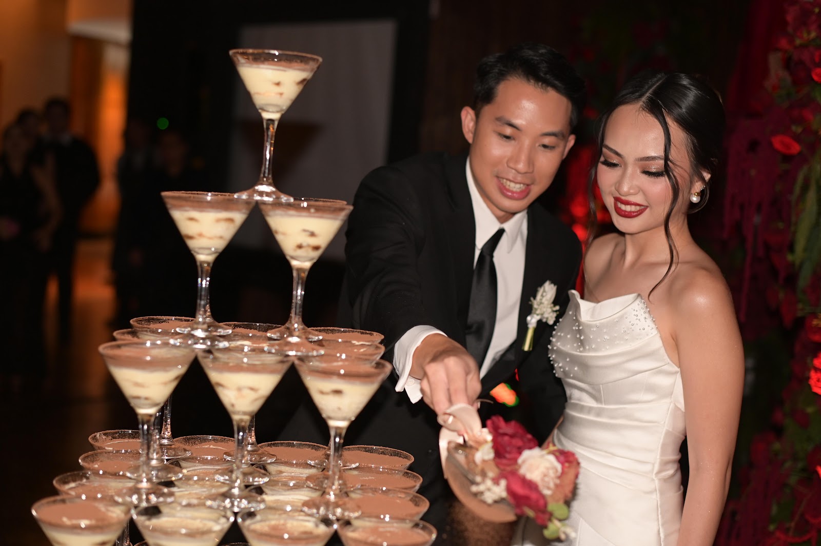 Tiramisu Wedding Cake